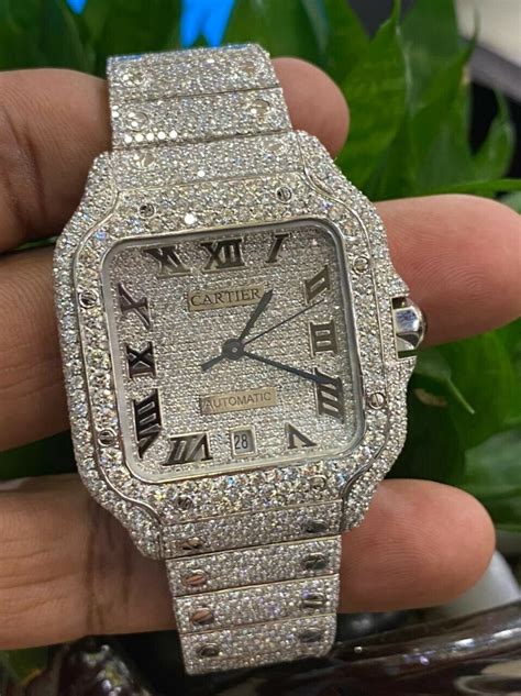 cartier diamond watches mens|diamond cartier watch juliette porter.